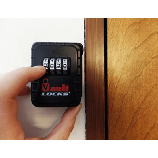 VaultLOCKS® Wall Mount Numeric Lockbox | MFS Supply On Wall